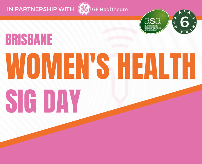 Women's Health SIG Day - Brisbane 2022